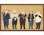 岡本靖子「布でつづる 町・村の女性たち」展